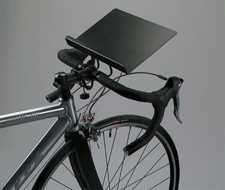 stationary bike laptop holder