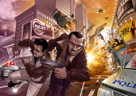 Grand Theft Awesome IV by Patrick Brown