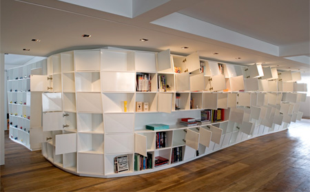 Bookshelf Apartment