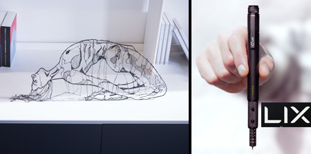 LIX: The World's Smallest 3D Printing Pen Lets You Draw in the Air