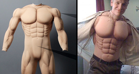 Premium Silicone Prosthetics Muscle Suit With Arms for Cosplay
