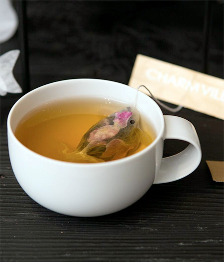 چای کیسه ای زیبا و خلاقانه