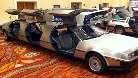 Back To The Future Limousine
