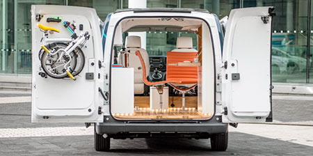 Nissan e-NV200 WORKSPACe: first all-electric mobile office 