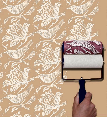 Wallpaper Paint Rollers: Cool & Classic Patterns, DIY Style