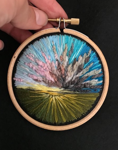 Embroidered Paintings