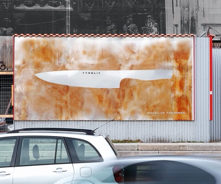 Tyrolit Rusting Billboard