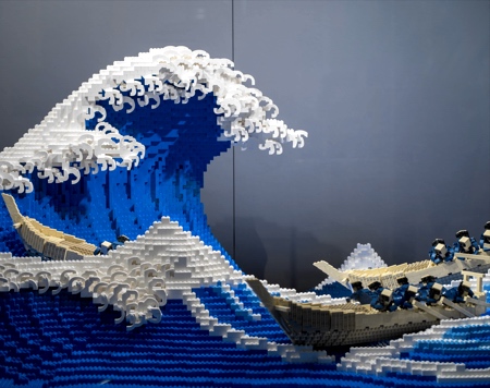 LEGO The Great Wave off Kanagawa