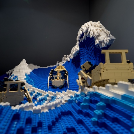 Jumpei Mitsui LEGO Great Wave