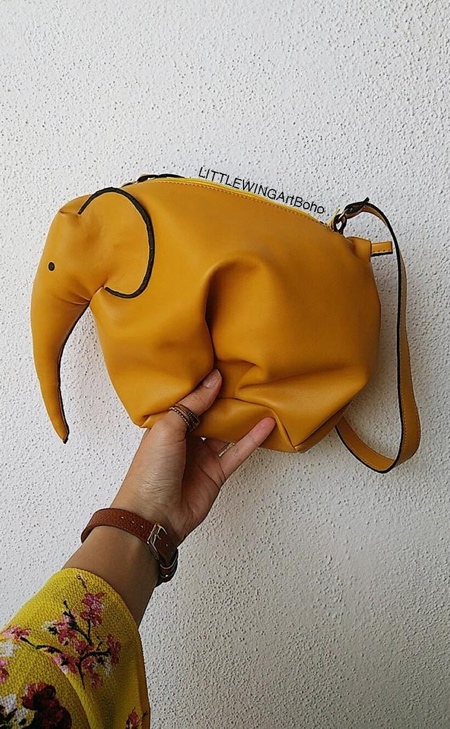 Miniature Elephant Bag