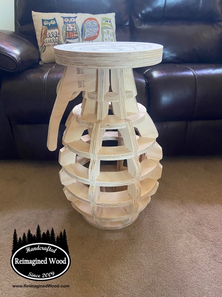 Grenade Shaped Table