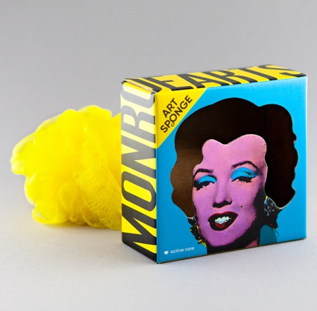 Marilyn Monroe Art Sponge