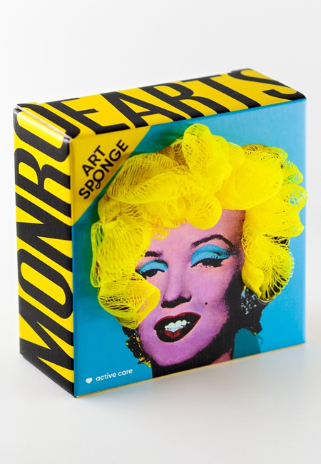 Marilyn Monroe Sponge Packaging