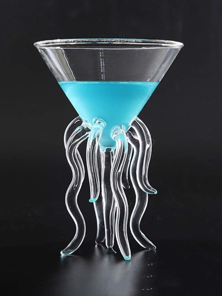 Octopus Shaped Glass