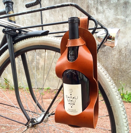 Bike Wine Bottle Holder