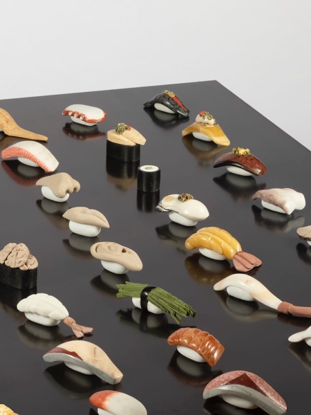 Sushi made of Stones