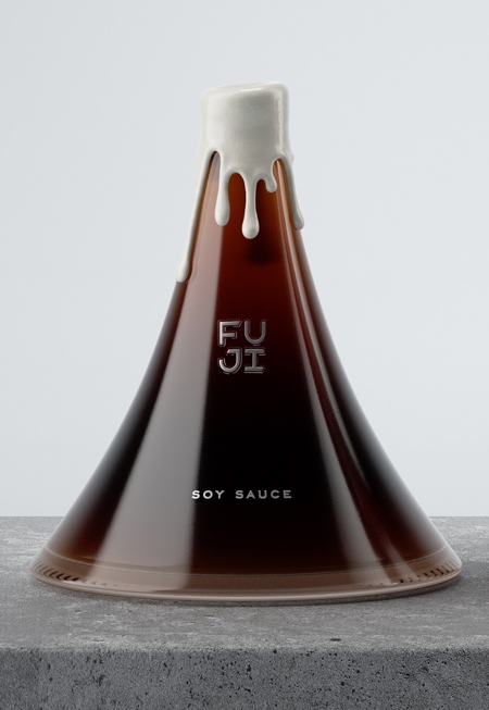 Mountain Shaped Soy Sauce