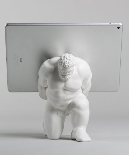 Statue iPad Stand