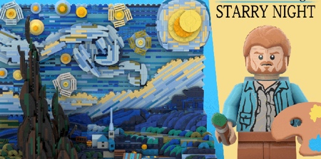 LEGO Starry Night