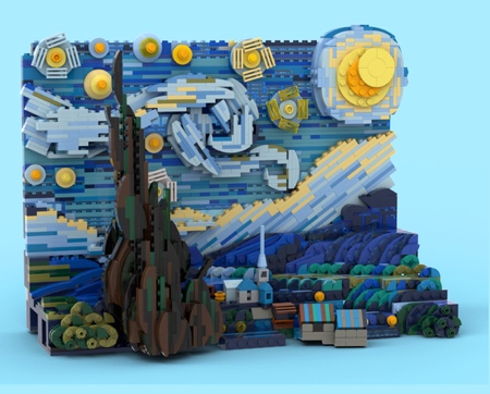 LEGO Vincent van Gogh