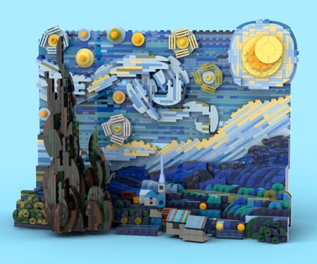 LEGO Van Gogh