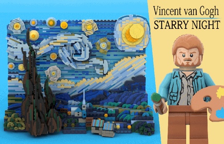Starry Night LEGO Set