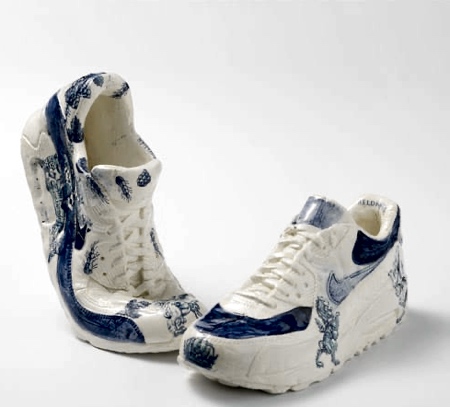 Rielle Beekmans Porcelain Nike Shoes