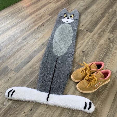 Flat Tom and Jerry Rug