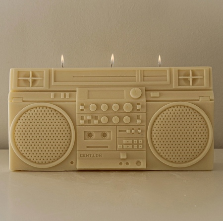 BOOMBOX Shaped Candle