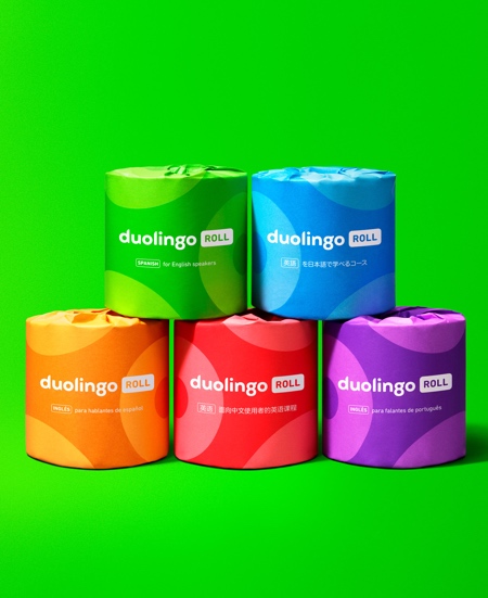 Duolingo Toilet Paper Rolls