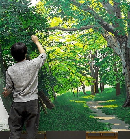 Realistic Forest Paintings