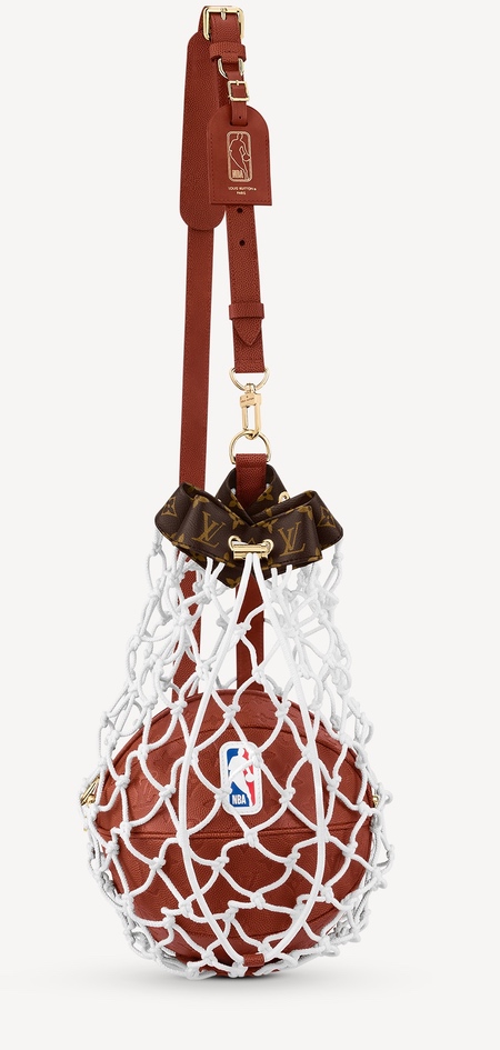 Louis Vuitton Unveils Basketball Bag With A Net So You Can Look Baller  Off-Field 