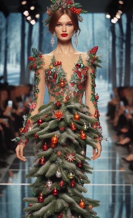 Christmas Themed Fashion Show