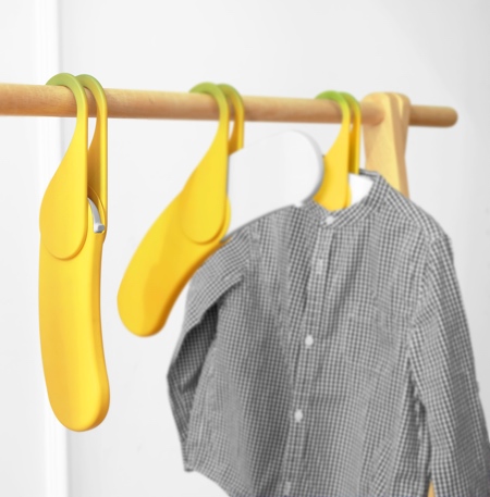 Banana Shaped Clothing Hanger