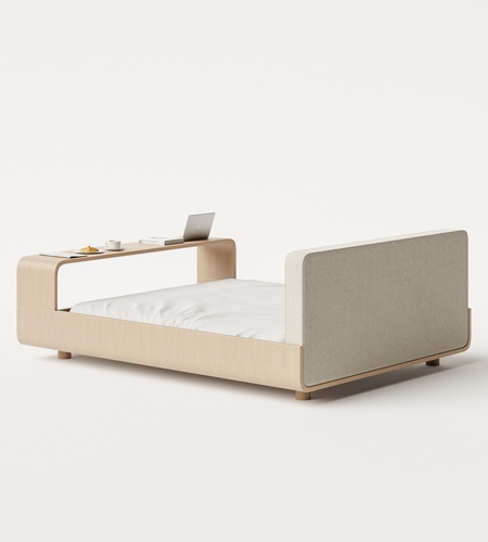 Boomerang Bed by Teixeira Design Studio