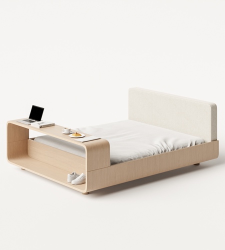 Boomerang Bed by Teixeira Design