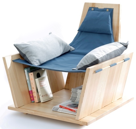 Paciocco Hammock Bookshelf Chair