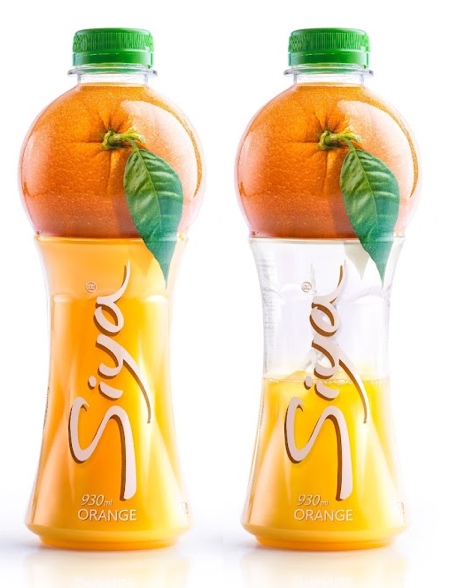 Orange Shaped Juice Bottle