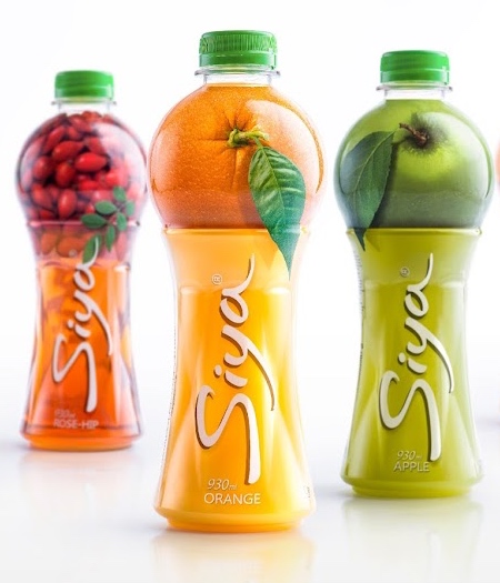 Backbone Branding Siya Fruit Juice Bottle