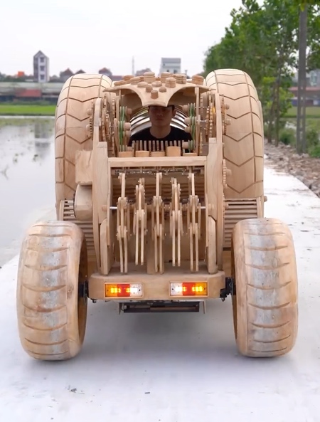 AI Wooden Car by NDWoodArt