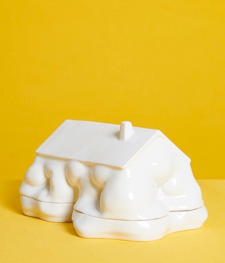 Little Big House Butter Dish by Erwin Wurm