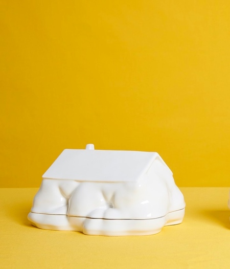 Erwin Wurm Fat House Butter Dish