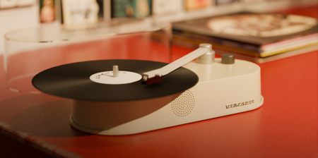VIBESPIN Portable Record Player