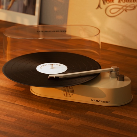 Portable Vinyl Record Player