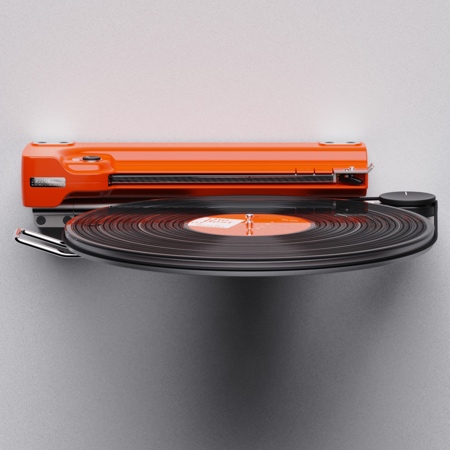 Disco Volante Wall-Mounted Record Player