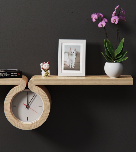 Clock Shelf