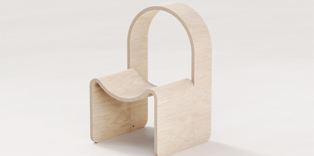 Dip Chair by Bored Eye Design