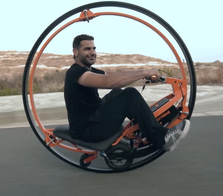 Electric Monowheel by Make it Extreme