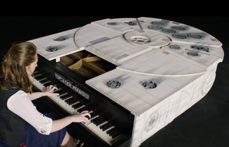 Millennium Falcon Inspired Piano