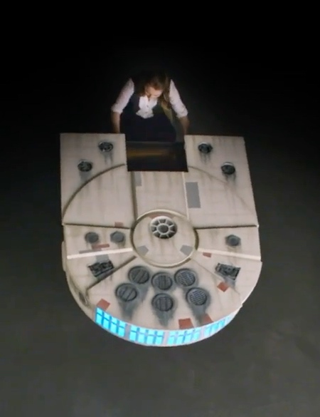 Millennium Falcon Shaped Piano